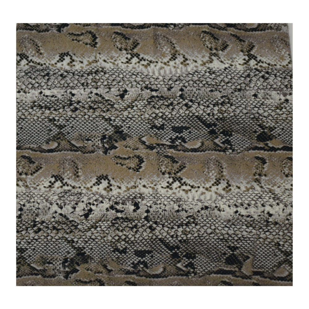 Yılan Derisi Desenli Fular