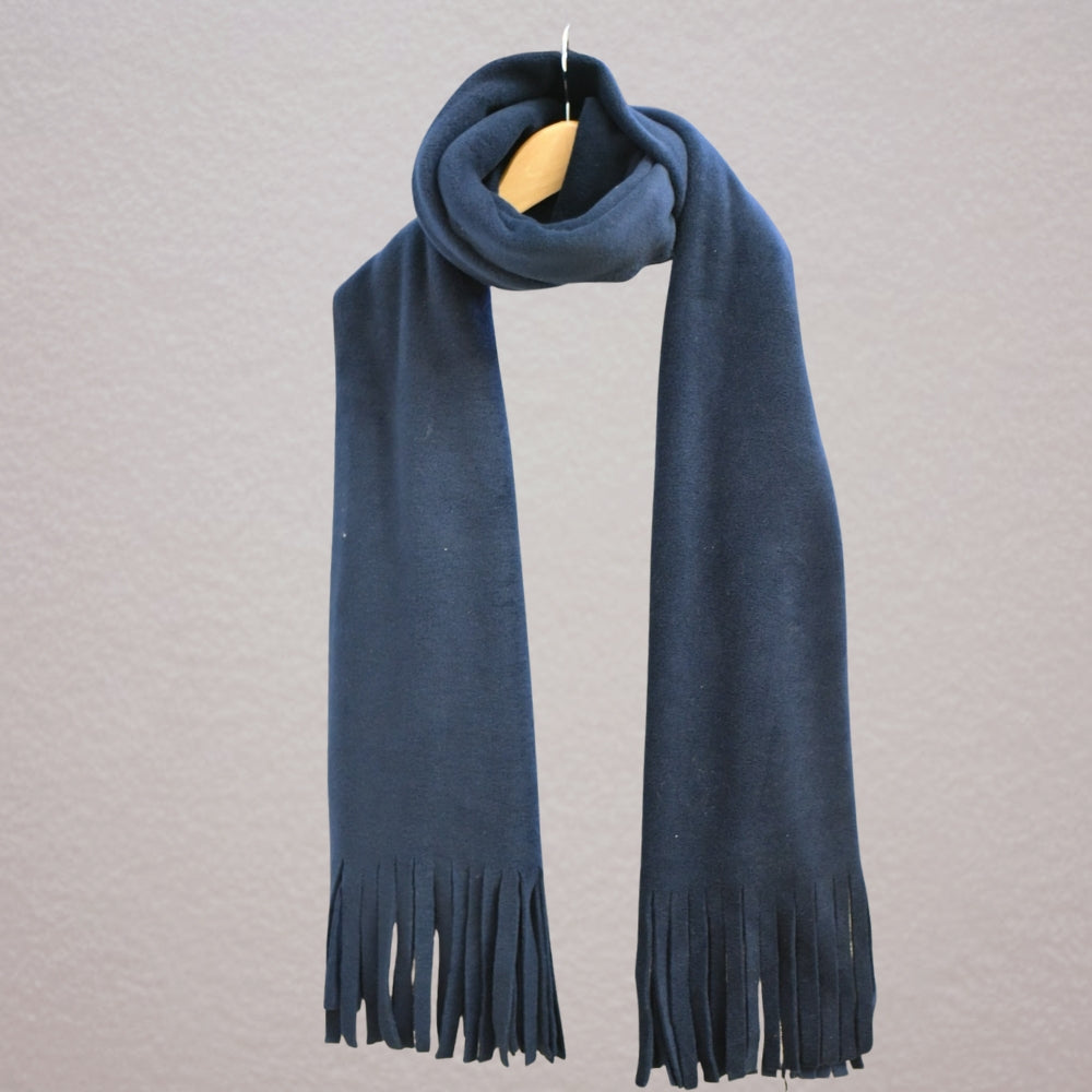 Lacivert Polar Atkı