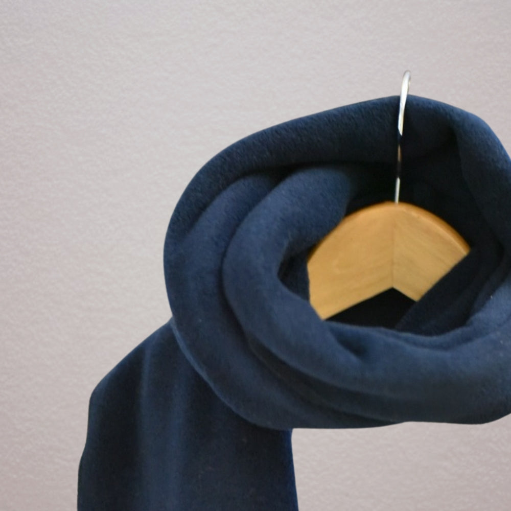 Lacivert Polar Atkı