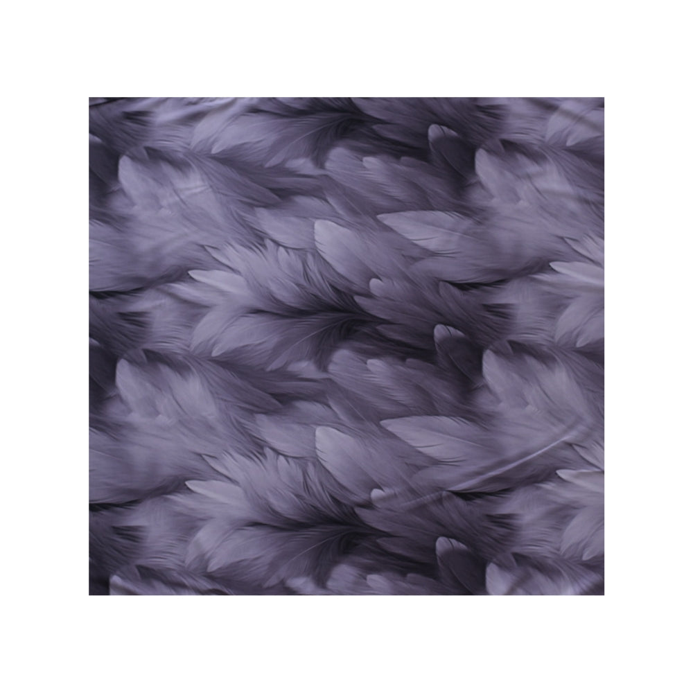 Mor Geçişli Saten Fular