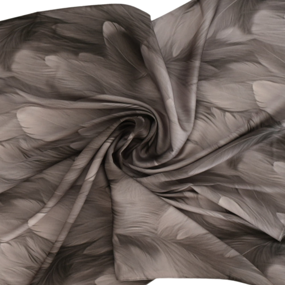 Yeşil Geçişli Saten Fular